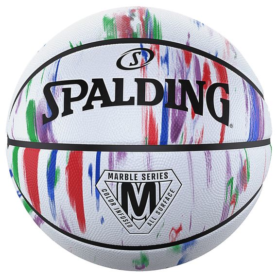 Баскетбольный мяч Spalding Marble Series Rainbow (размер 7)