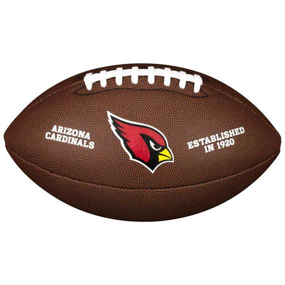 Мяч для американского футбола Wilson NFL Arizona Cardinals WTF1748XBAZ (размер 5)
