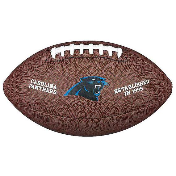 Мяч для американского футбола Wilson NFL Carolina Panthers WTF1748XBCA (размер 5)