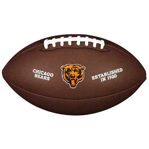 Мяч для американского футбола Wilson NFL Bears WTF1748XBCH (размер 5)
