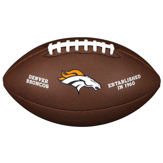 Мяч для американского футбола Wilson NFL Denver Broncos WTF1748XBDN (размер 5)