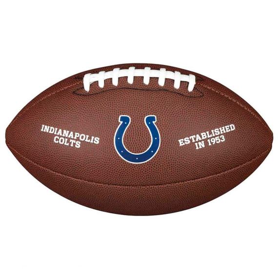 Мяч для американского футбола Wilson NFL Indianapolis Colts WTF1748XBIN (размер 5)