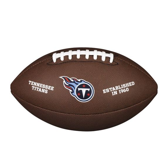 Мяч для американского футбола Wilson NFL Tennesse Titans WTF1748XBTN (размер 5)