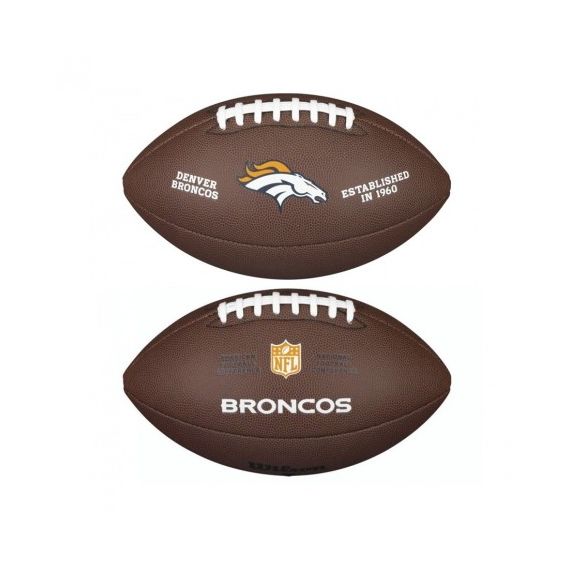 Мяч для американского футбола Wilson NFL Denver Broncos WTF1748XBDN (размер 5), зображення 2