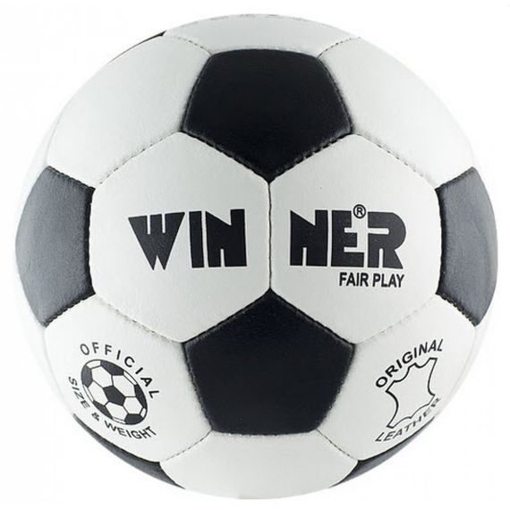 Футбольный мяч Winner Fair Play (Кожаный мяч)