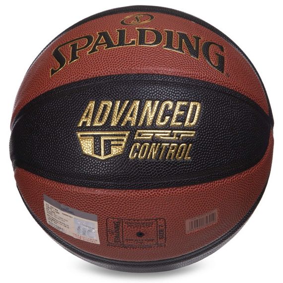 Баскетбольный мяч Spalding AGC оранжевый-черный (размер 7), зображення 7