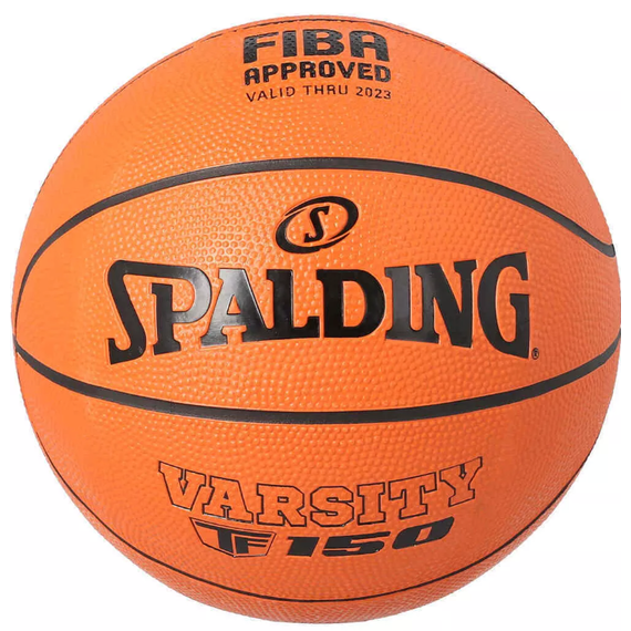 Баскетбольный мяч Spalding TF-150 Varsity FIBA Approved (размер 5), зображення 12