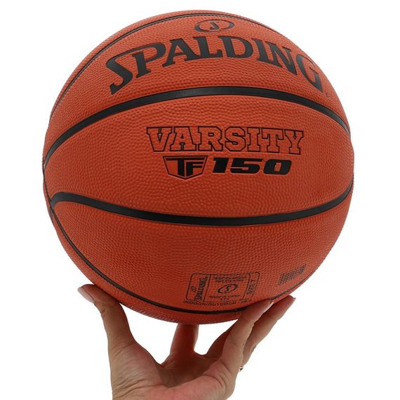 Баскетбольный мяч Spalding TF-150 Varsity FIBA Approved (размер 5), зображення 15