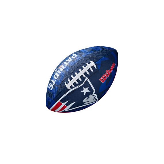 Мяч для американского футбола Wilson NFL New England WTF1534XBNE (детский размер), зображення 5