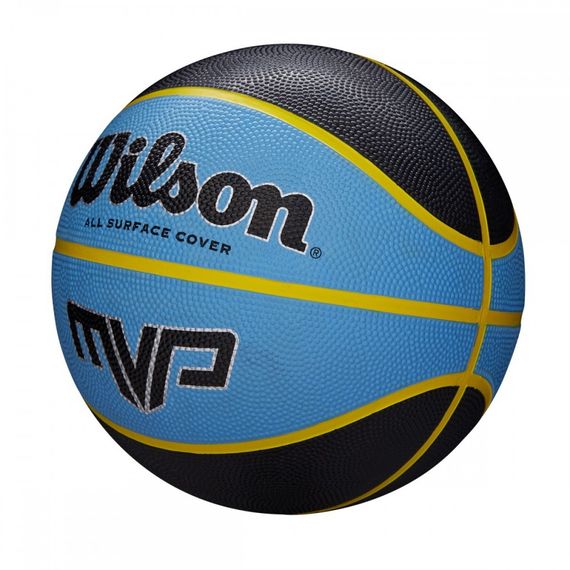Баскетбольный мяч Wilson MVP Blue WTB9017XB05 (размер 5), зображення 4
