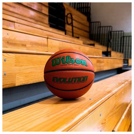 Баскетбольный мяч Wilson Evolution (размер 7) WTB0595XB0701, зображення 5