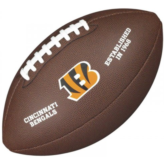 Мяч для американского футбола Wilson NFL Cicinnati Bengals WTF1748XBCN (размер 5), зображення 4