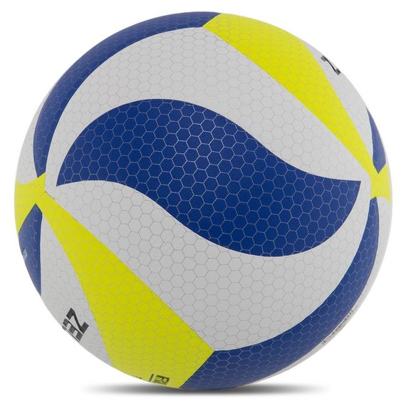 Волейбольный мяч Zelart (розово-фиолетовый-желтый) + подарок, зображення 32