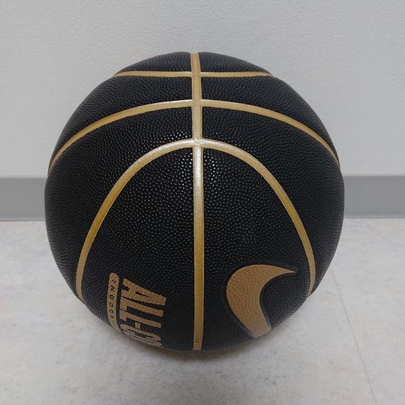 Баскетбольный мяч Nike All Court (размер 7, черно-золотой) N.100.4369.070.07, зображення 5