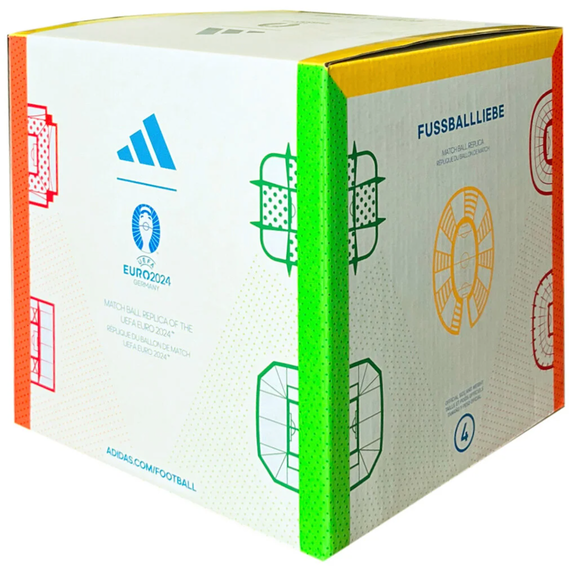 М'яч для футболу Adidas Euro 2024 Fussballliebe League (розмір 5) IN9369, зображення 4