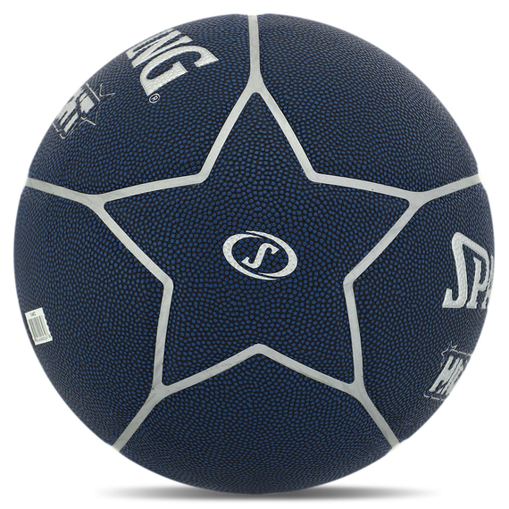 Баскетбольний м'яч Spalding Highlight Синiй (розмір 7) 76867Z, зображення 4