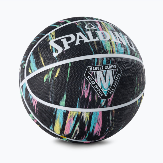 Баскетбольний м'яч Spalding Marble Series 84405Z (розмір 7), зображення 2