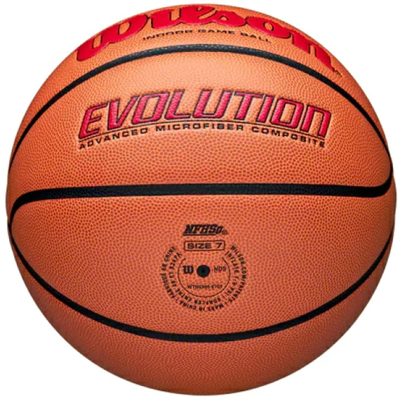 Баскетбольний м'яч Wilson Evolution (розмір 7) WTB0595XB0705, изображение 2