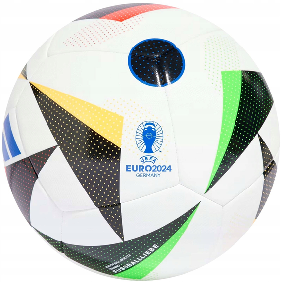 М'яч для футболу Adidas Euro 2024 Fussballliebe Training (розмір 4) IN9366, зображення 2