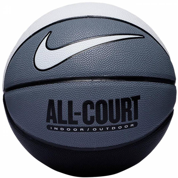 Баскетбольний м'яч Nike All Court (розмір 7, сіро-чорний) N.100.4369.120.07