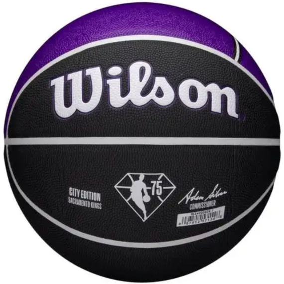 Баскетбольний м'яч Wilson NBA Team SAC KINGS (розмір 7) WZ4003926XB7
