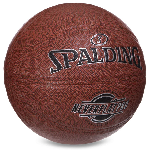 Баскетбольний м'яч Spalding Neverflat Pro (розмір 7) +подарунок, изображение 4
