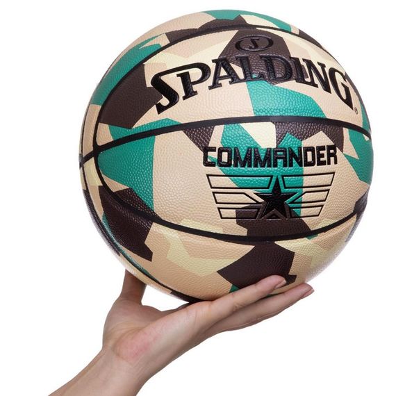 Баскетбольный мяч Spalding Commander (размер 7) +подарок, зображення 13