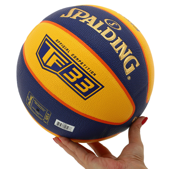 М'яч баскетбольный Spalding TF-33 IN/OUT FIBA (рoзмiр 6), зображення 5
