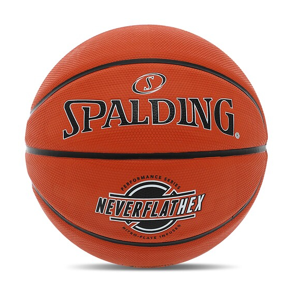 Баскетбольний м'яч Spalding NeverFlat Hex (розмір 7)