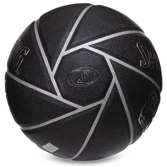 М'яч баскетбольний SPALDING GLOW WIND (чорний) розмір 7, зображення 5