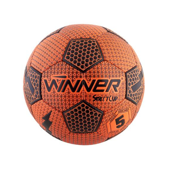 Мяч для футбола Winner Street Cup для игры на асфальте (белый), зображення 2