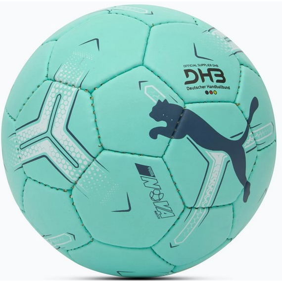 Гандбольный мяч Puma Nova Match зеленый Уни (размер 2) 084385-01, зображення 2