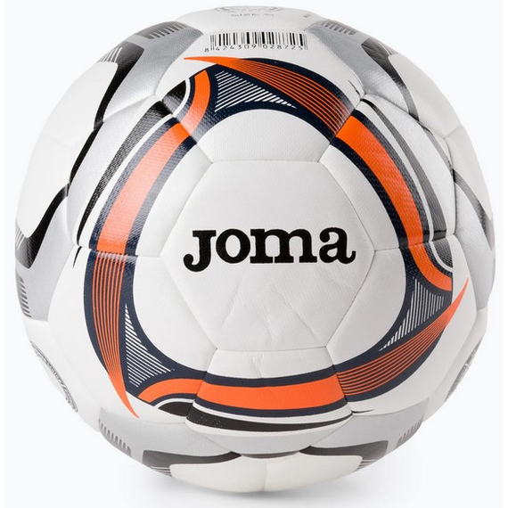 М`яч футбольний Joma Light Hybrid Білий-Помаранчевий-Чорний Уні (розмір 5) 400488.801