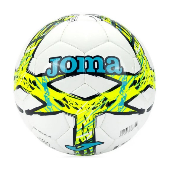 М`яч футбольний Joma DALI III білий, салатовий Уні (розмір 4) 401412.216.4