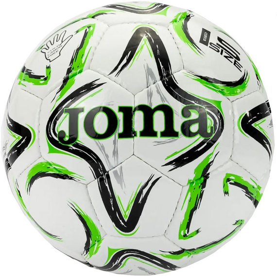 М`яч футбольний Joma Balon Egeo II білий, салатовий Уні (розмір 5) 401413.117
