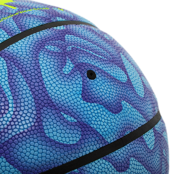 М'яч баскетбольний PU FOX Блакитний (розмір 7) BA-8711, зображення 4