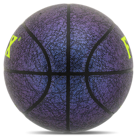 М'яч баскетбольний PU FOX Синій (розмір 7) BA-8712-01, изображение 3