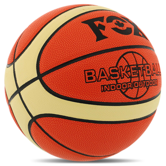 М'яч баскетбольний FOX Помаранчевий (розмір 7) BA-9804, зображення 6