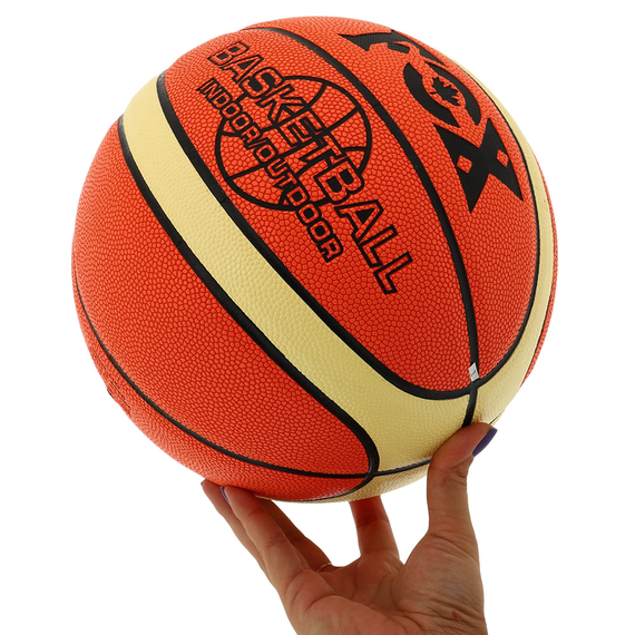 М'яч баскетбольний FOX Помаранчевий (розмір 7) BA-9804, зображення 2