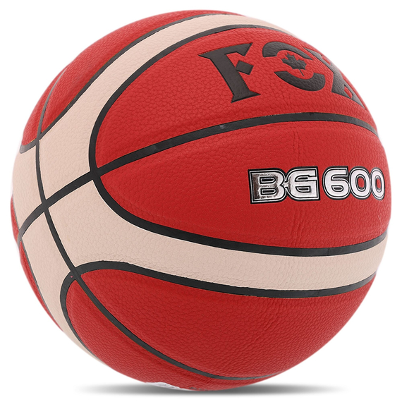 М'яч баскетбольний FOX Коричневий (розмір 6) BG600, изображение 6