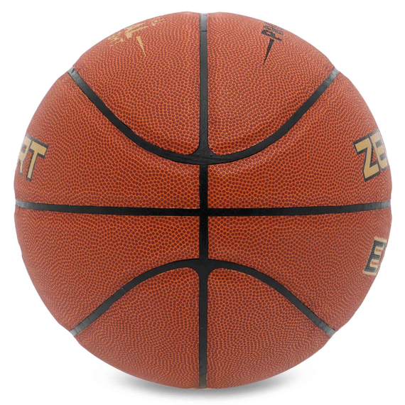 М'яч баскетбольний ZELART EXCEL Коричневий (розмір 7) GB4480, изображение 5
