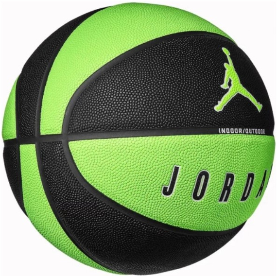 Баскетбольний м'яч Nike Air Jordan Ultimate 2.0 8P Deflated зелений,чорний Уні (розмір 7) J.100.8254.019.07, зображення 2
