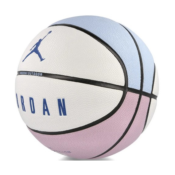 Баскетбольний м'яч Nike JORDAN ULTIMATE 2.0 8P DEFLATED блакитний, білий,бузковий Уні (розмір 7) J.100.8254.421.07, зображення 3