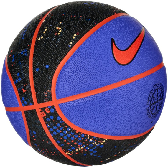 Баскетбольний м'яч Nike BASKETBALL 8P PRM ENERGY DEFLATED ASTRONOMY BLUE/LT CRIMSON/BK (розмір 7) N.100.8259.429.07, изображение 2