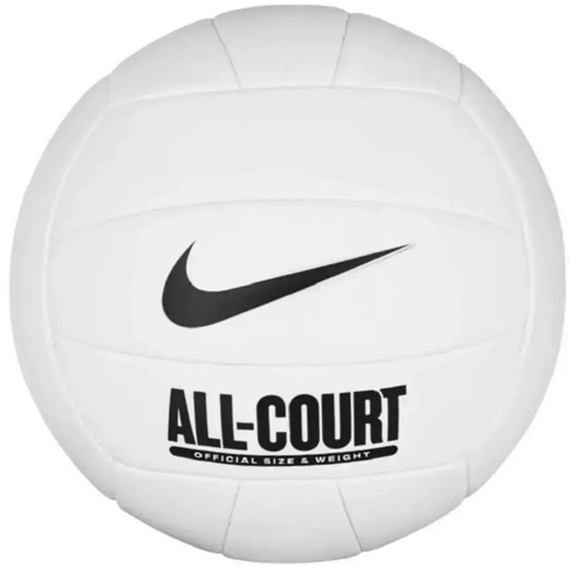 Волейбольний м'яч Nike All Court Volleyball Deflated Білий (размер 5) N.100.9072.132.05