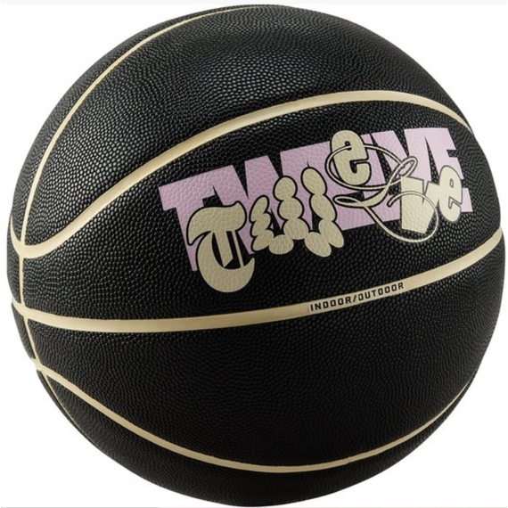 Баскетбольний м'яч Nike All Court 8P J Morant Deflated Black/Coconut Milk/Pink Foam (розмір 7) N.101.1051.011.07, зображення 4