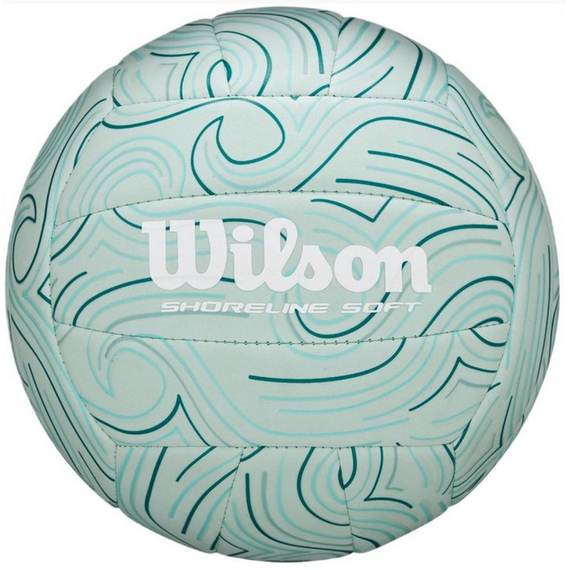 Волейбольний м'яч Wilson Shoreline Soft Gen Green Vb Bl Of (розмір 5) WV4007401XBOF
