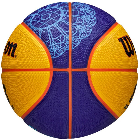 Баскетбольний м'яч Wilson FIBA 3X3 Mini BSKT Paris 2024 (розмір 3) WZ3015101XB3, зображення 4