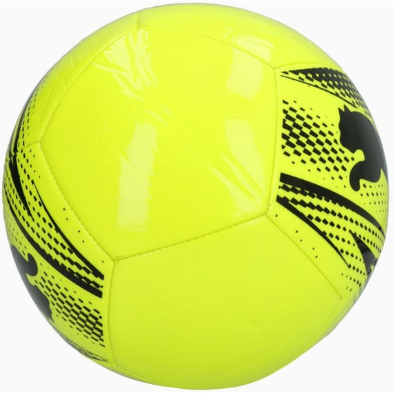 М`яч футбольний Puma Attacanto Graphic жовтий,чорний Уні (розмір 4) 084073-19, зображення 2