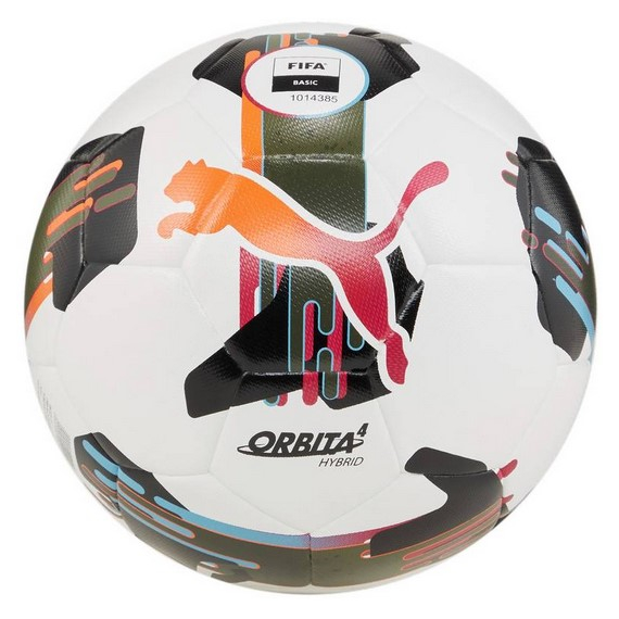 М`яч футбольний Puma Orbita 4 HYB (FIFA Basic) S4 білий Уні (розмір 4) 084327-01